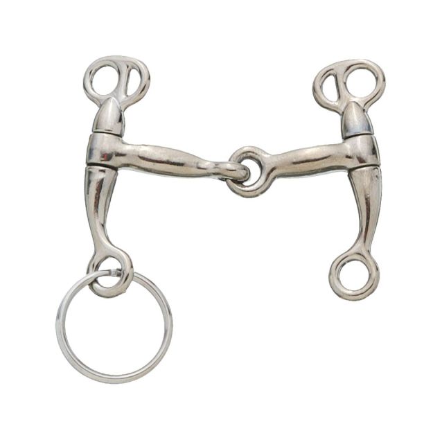 LLAVERO EN FORMA DE TOM THUMB PLATEADO