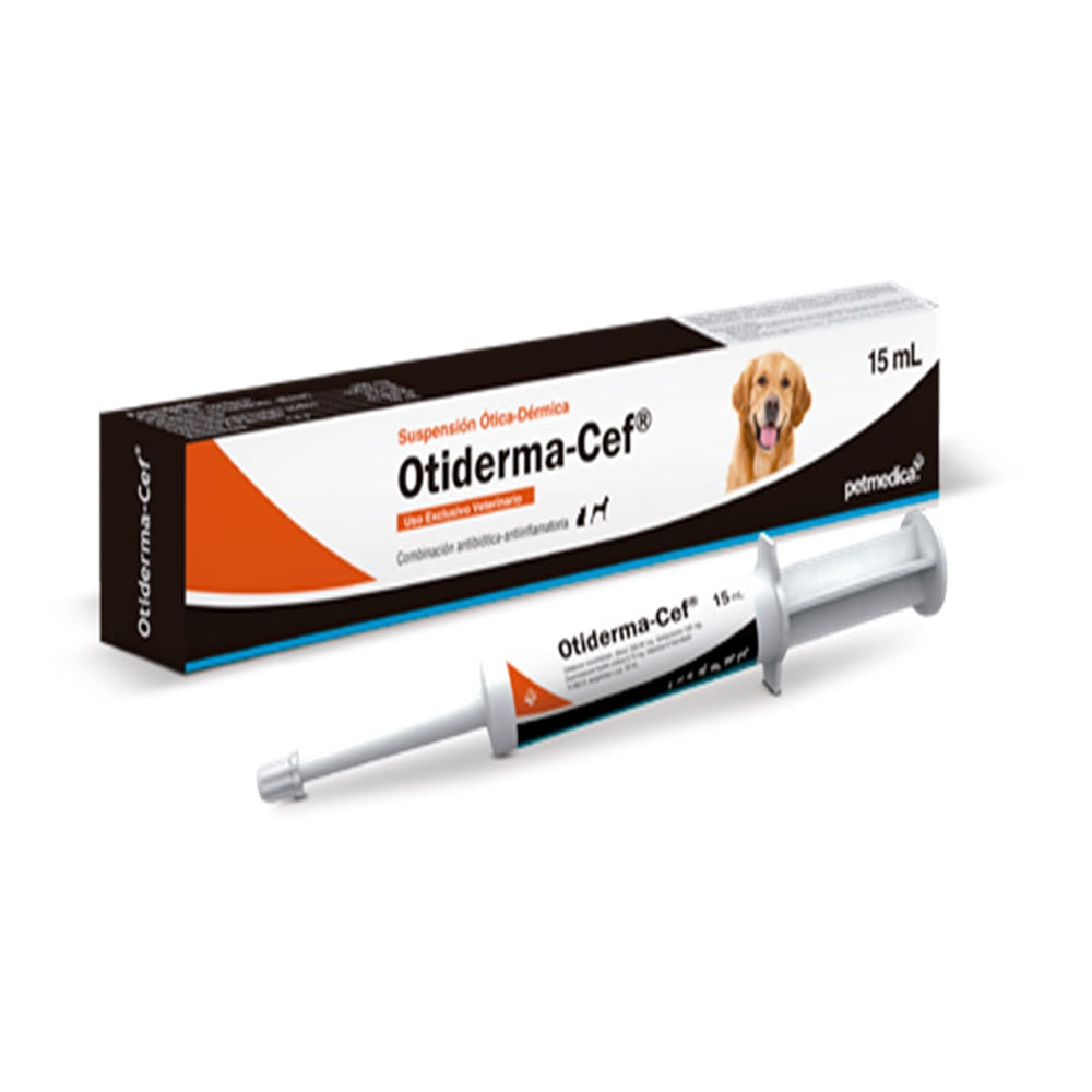 ORTIDERMA-CEF 15 ML (Cefalexina,Gentamicina y Dexametasona)