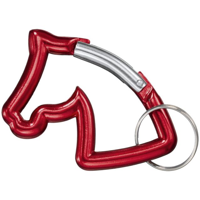 LLAVERO MOSQUETÓN FORMA CABEZA CABALLO