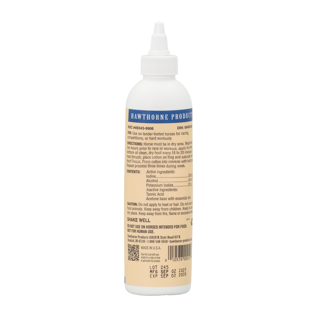 HOOF FREEZE SOLUTION 8 OZ