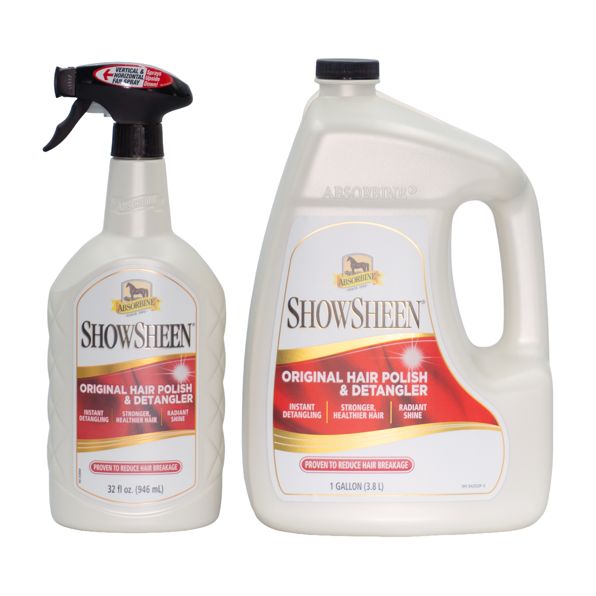 SHOWSHEEN POLISH PARA CRINES & DESENRREDANTE ABSORBINE