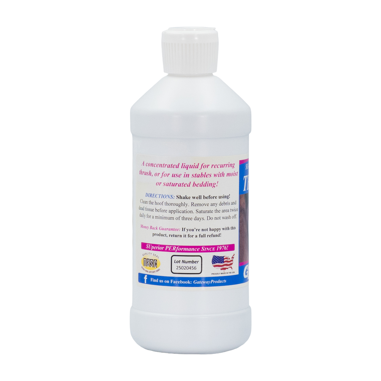 SUPER THRUSH 473 ML ( PARA TRATAR CANDIDIASIS EN LA RANILLA)