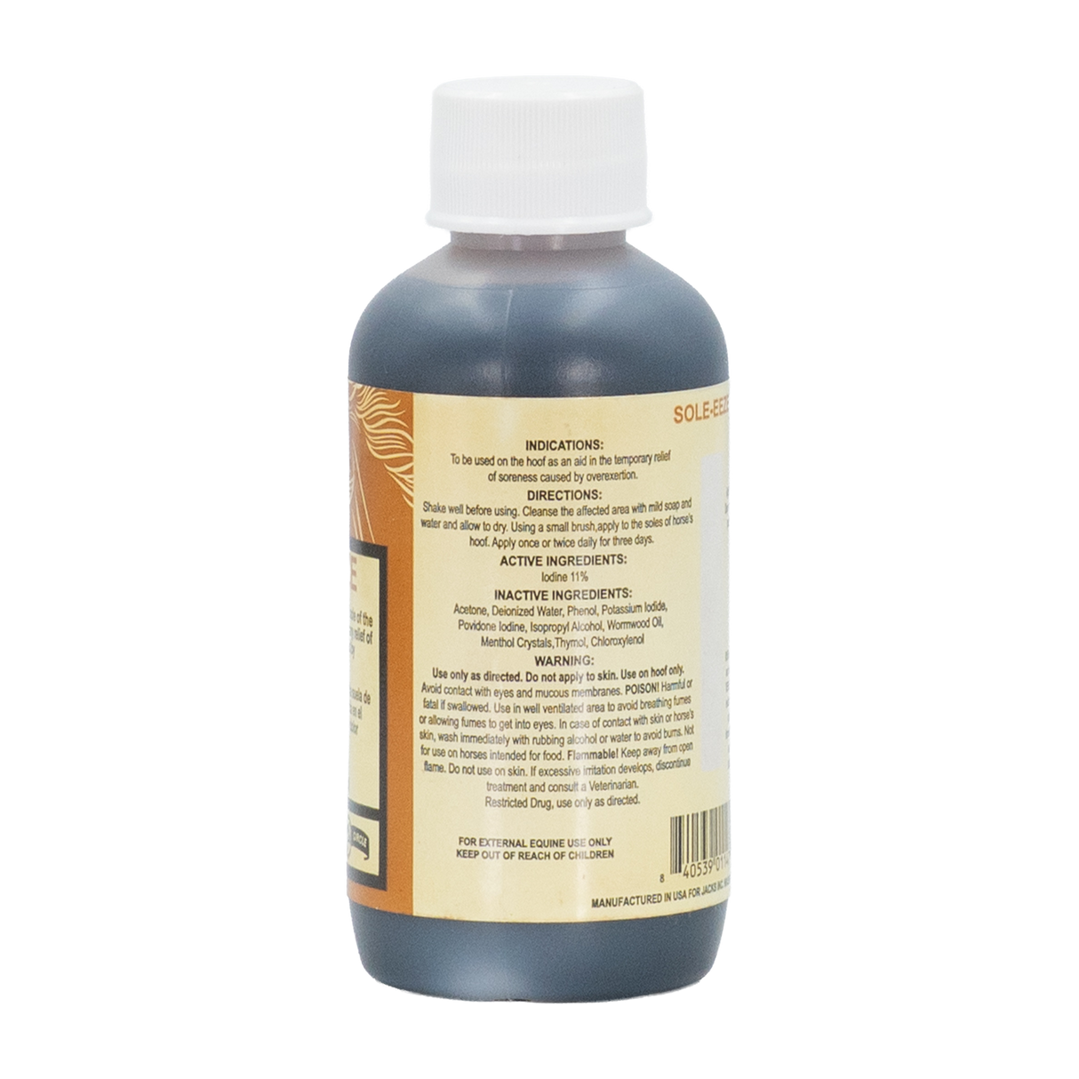MCTARNAHANS SOLE-EEZE 4 OZ (REMEDIO PARA SUELAS DE CASCOS)