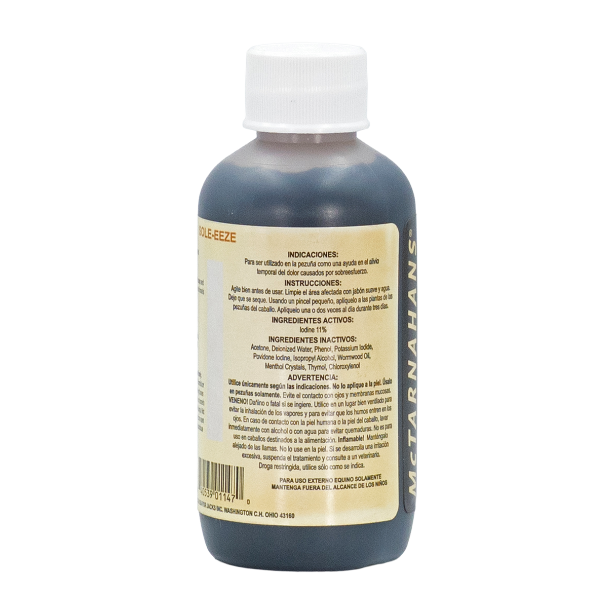 MCTARNAHANS SOLE-EEZE 4 OZ (REMEDIO PARA SUELAS DE CASCOS)