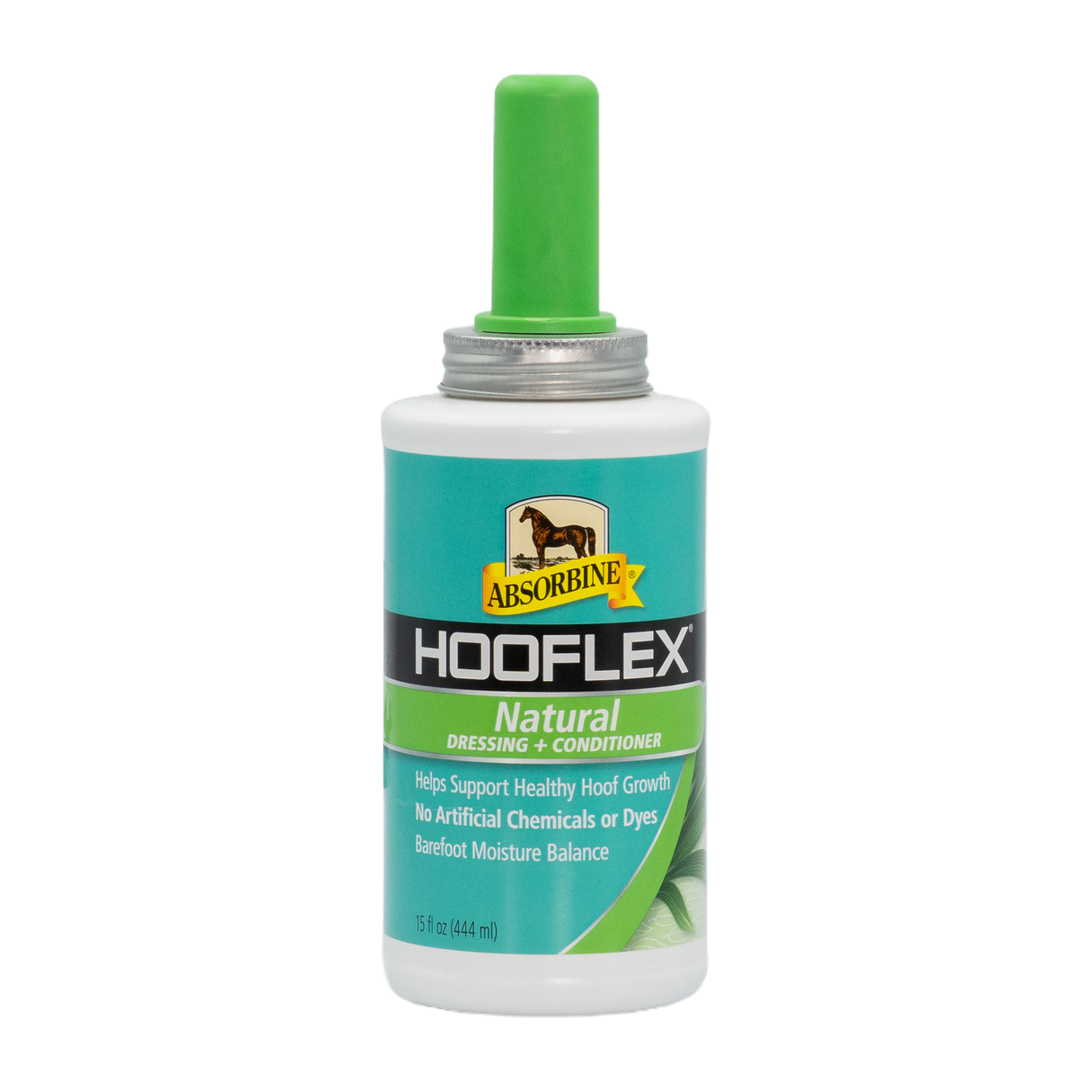 HOOFLEX ACONDICIONADOR TOTALMENTE  NATURAL CON CEPILLO 15 OZ ABSORBINE