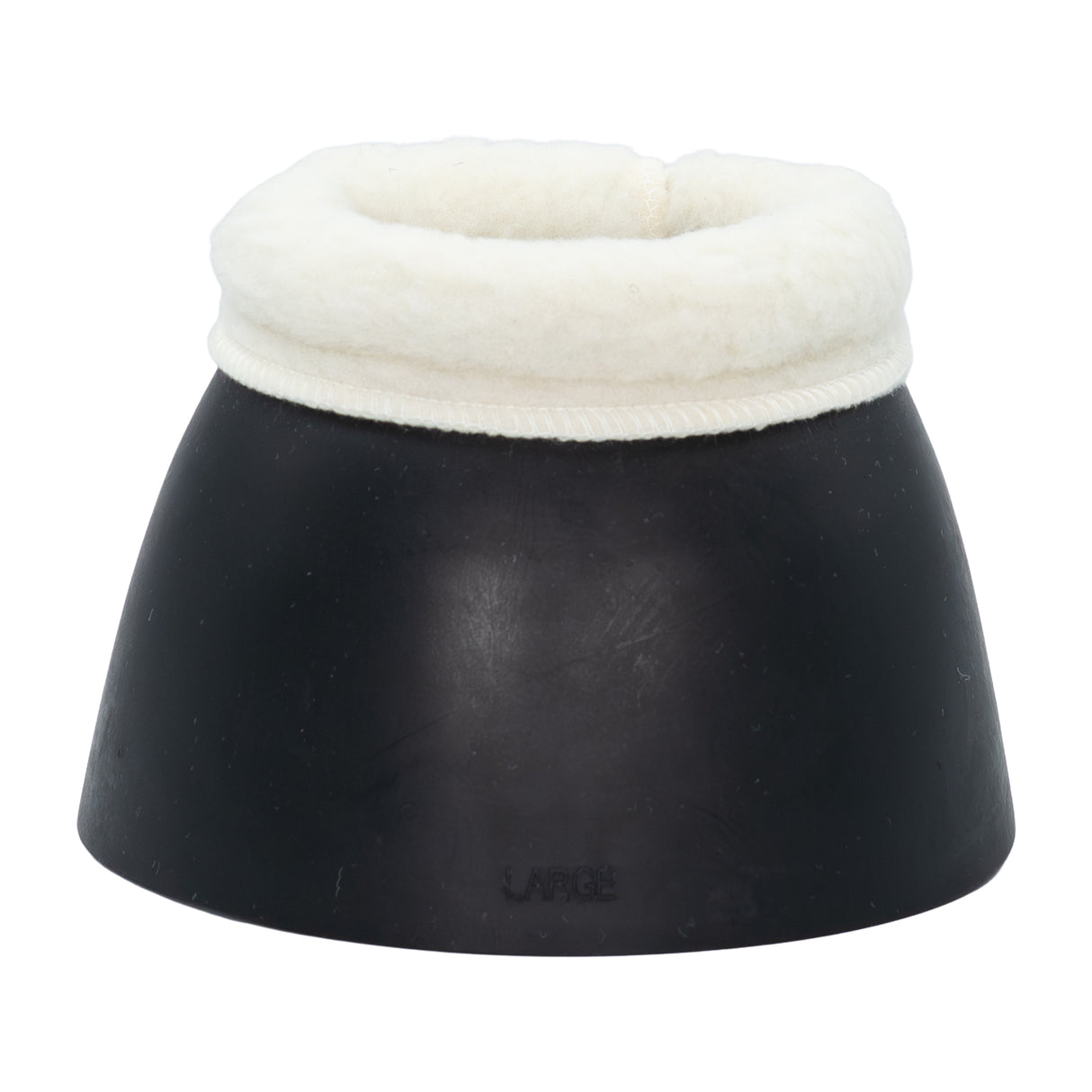 JACKS BOTAS DE CAMPANA DE PLASTICO CON BORREGA Y VELCRO TALLA GRANDE (NEGRO)