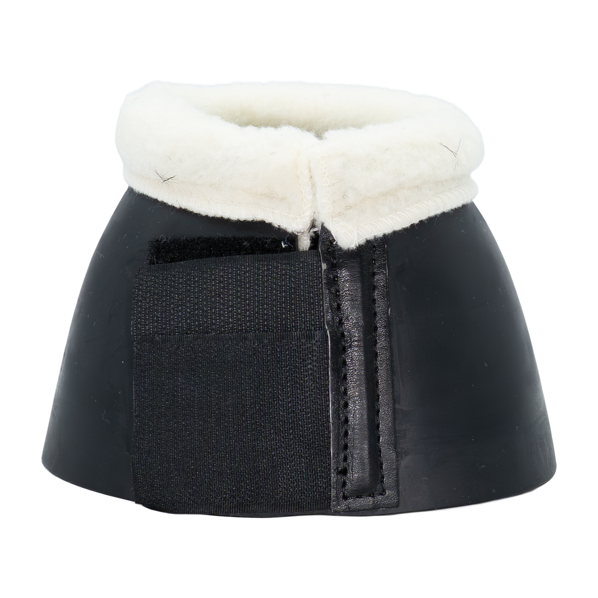 JACKS BOTAS DE CAMPANA DE PLASTICO CON BORREGA Y VELCRO TALLA MEDIANA (NEGRO)