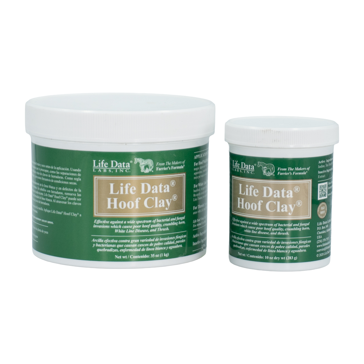 LIFE DATA HOOF CLAY (ARCILLA PARA CASCOS)