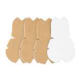 PARCHES ADHESIVOS DE FIELTRO JACKS (DE 7" ALTO x 1/4" DE GRUESO)