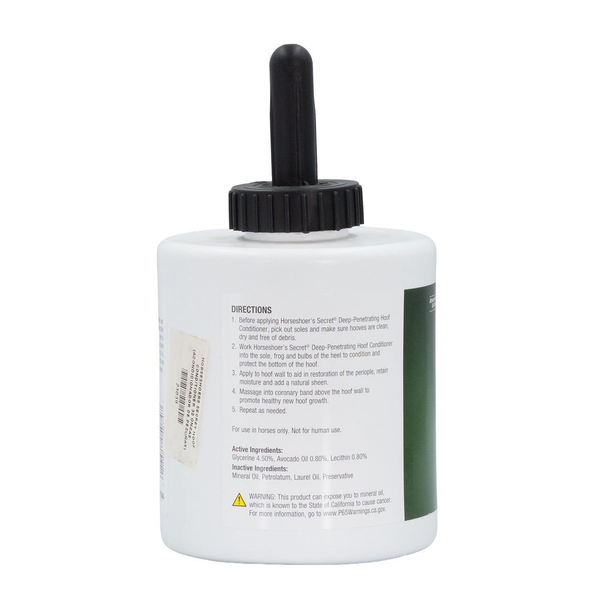 HORSESHOERS SECRET HOOF CONDITIONER 32 ONZAS (ACONDICIONADOR DE PEZUÑAS)