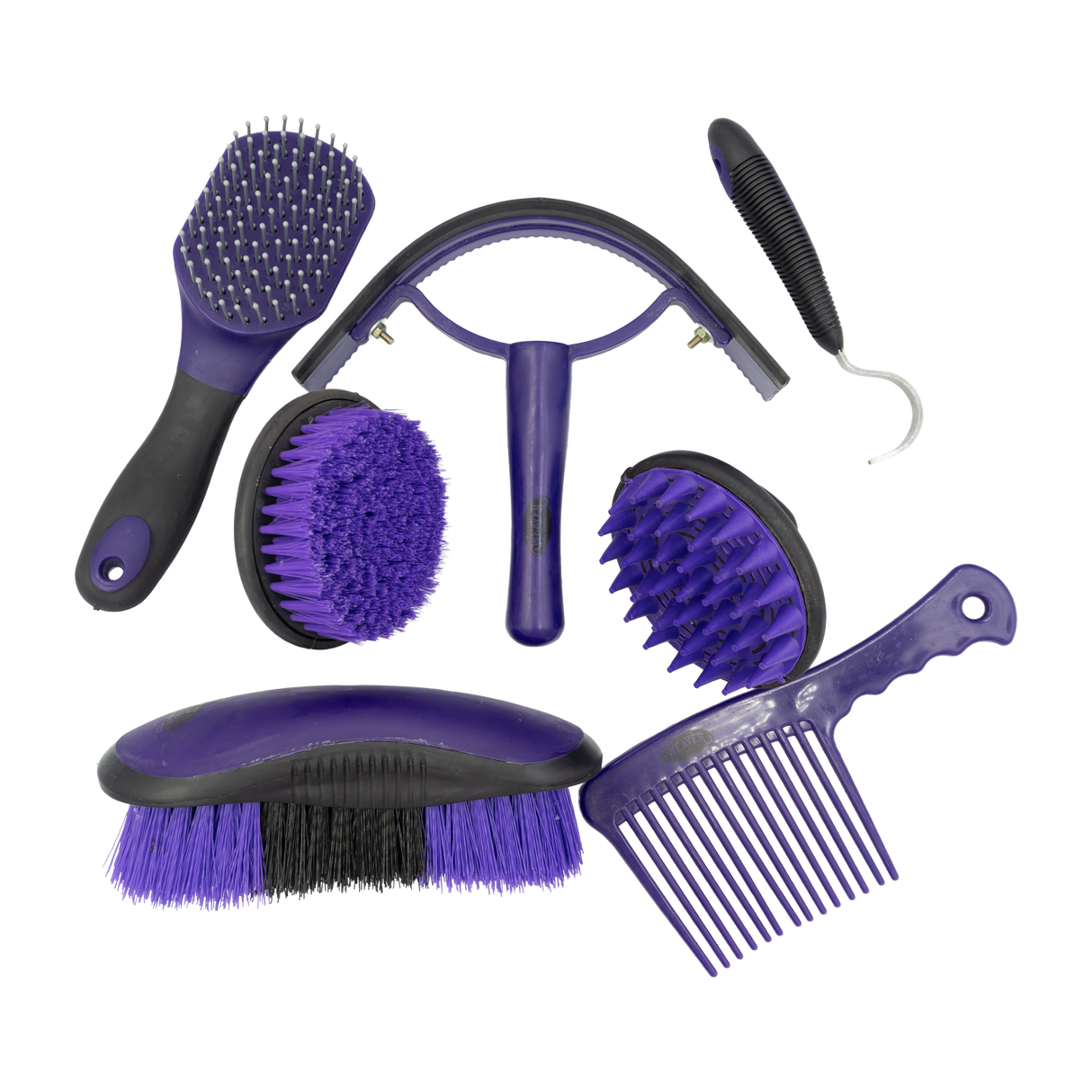 WEAVER KIT DE GROOMING CON 7 CEPILLOS VARIADOS