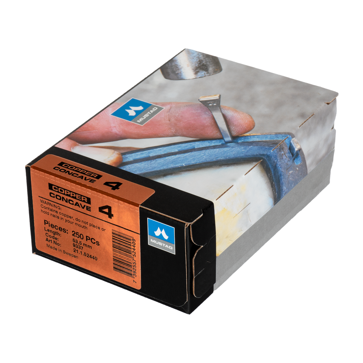 CLAVO PARA HERRAR MUSTAD COOPER CONCAVE (250 CLAVOS)