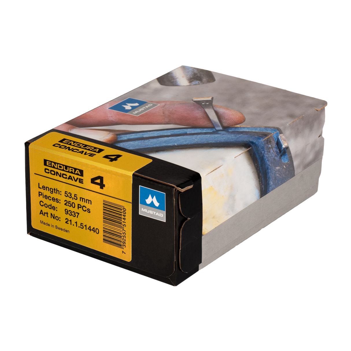 CLAVO PARA HERRAR MUSTAD ENDURA CONCAVE (250 CLAVOS)