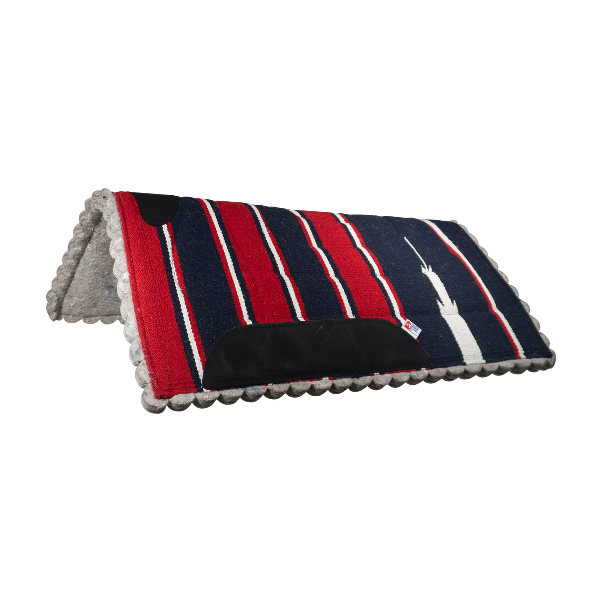 MUSTANG SUADERO FESTONADO NAVAJO 32"X32"