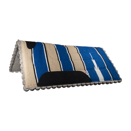 MUSTANG SUADERO FESTONADO NAVAJO 32"X32"
