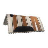 MUSTANG SUADERO FESTONADO NAVAJO 32"X32"