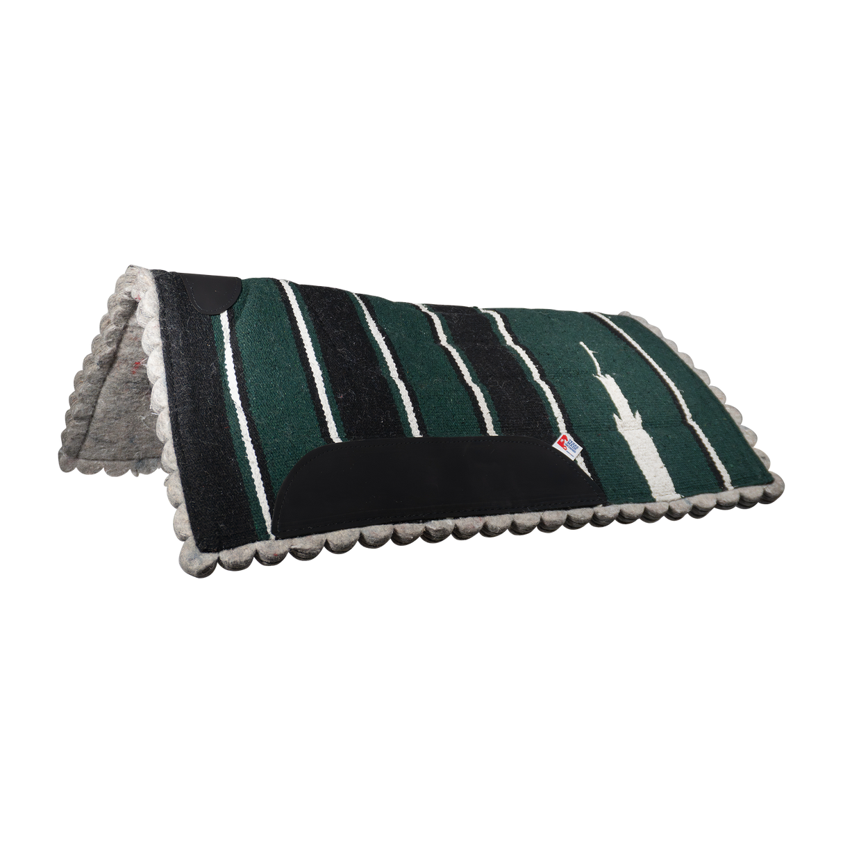 MUSTANG SUADERO FESTONADO NAVAJO 32"X32"