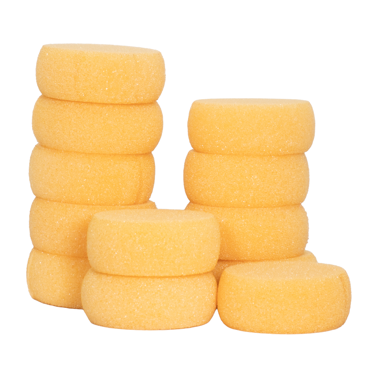 JACKS ROUND TACK SPONGES (ESPONJAS REDONDAS PAQUETE CON 12)