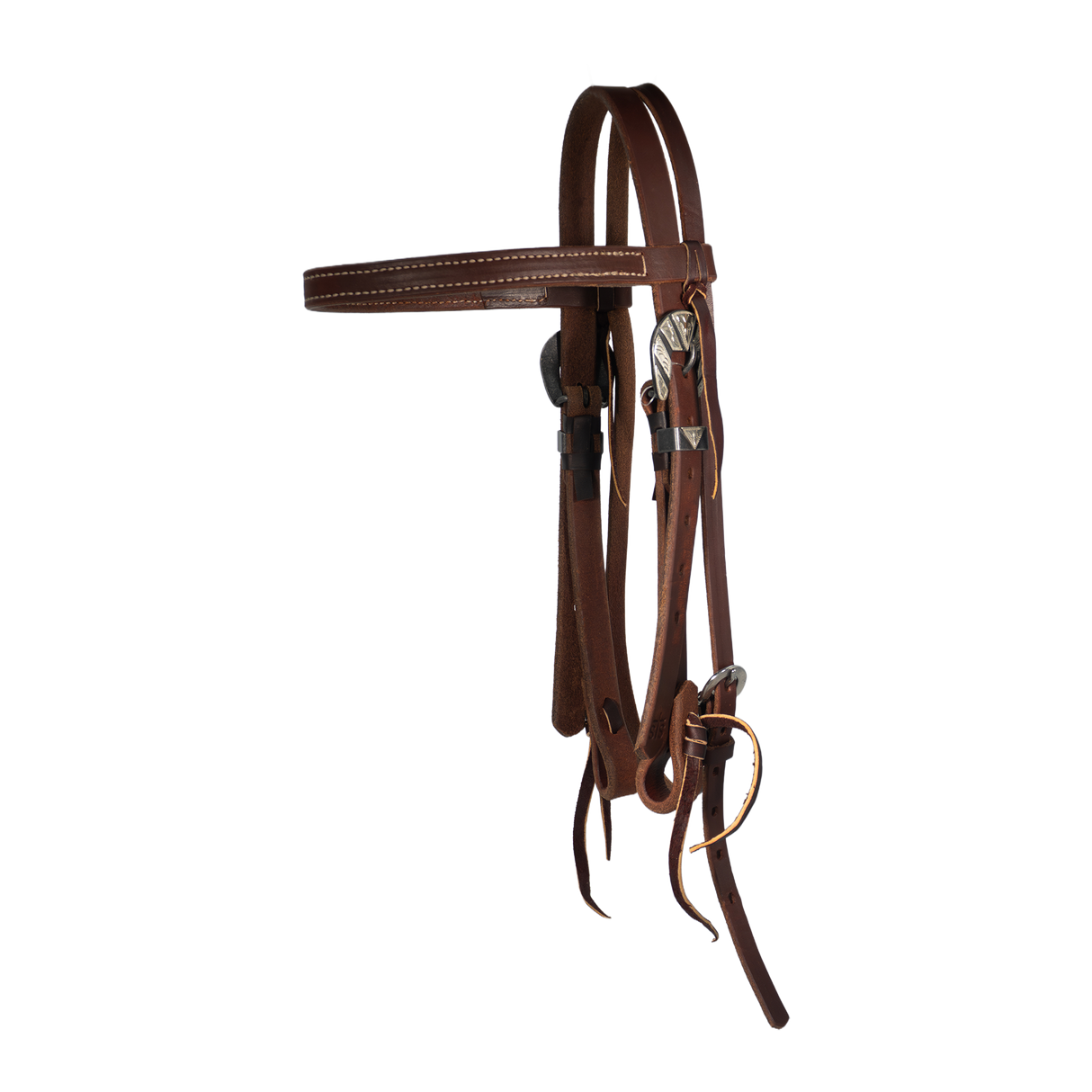 WEAVER STS RANCH SIGNATURE CABEZADA BROWBAND EN PIEL HARNESS