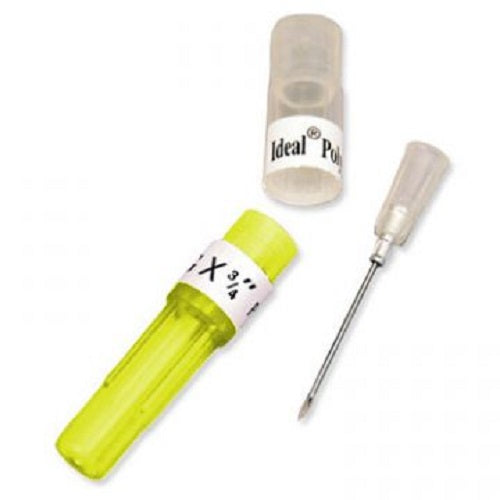 AGUJA DESECHABLE SOPORTE ALUMINIO (IDEAL INSTRUMENTS C/100)