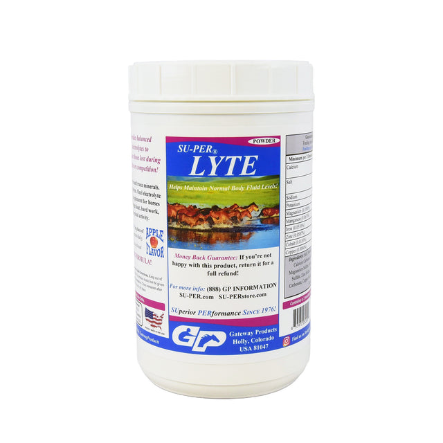 SUPER LYTE POWDER (ELECTROLITOS SABOR MANZANA)