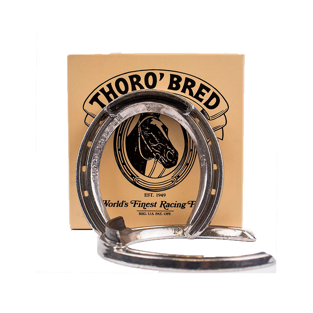 HERRADURA THOROBRED QUARTER HORSE PLAIN FRONT/PLAIN HIND