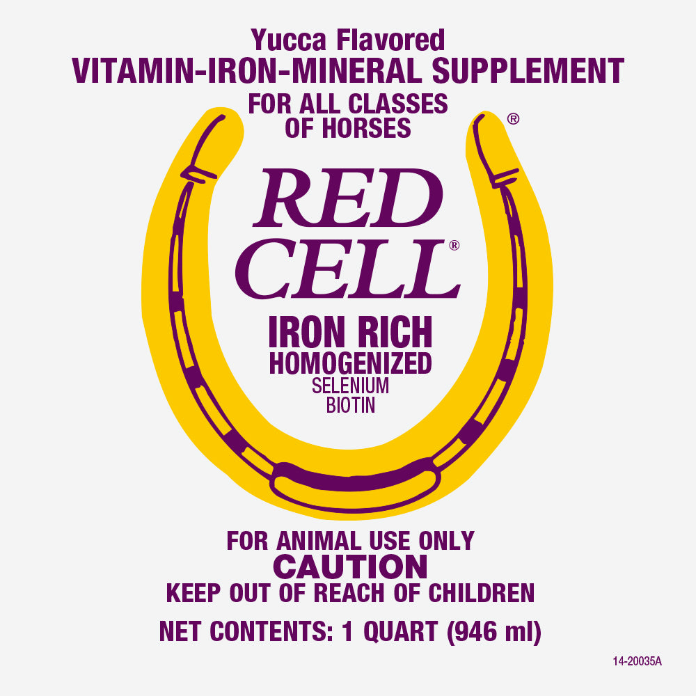 RED CELL (SUPLEMENTO VITAMINICO PARA EQUINOS)