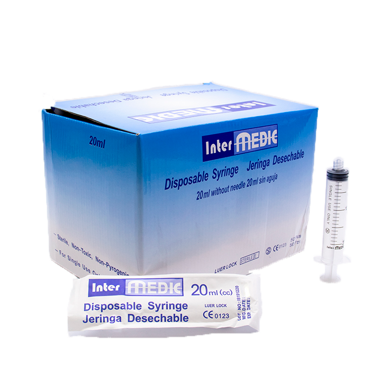 JERINGA ESTERIL VETERINARIO SIN AGUJA (LL) (INTERZENDA CON 100)
