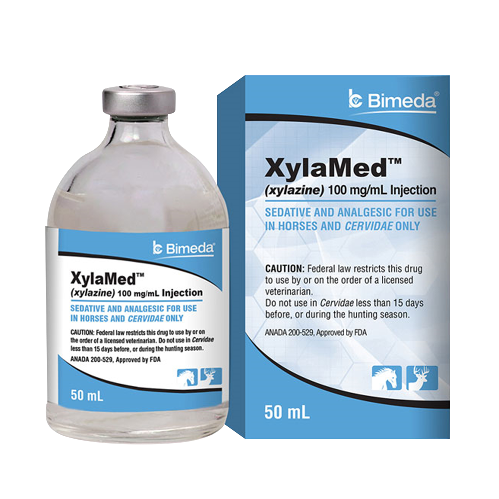 XYLAMED 50 ML (XYLAZINE 100 MG/ML) (RX)