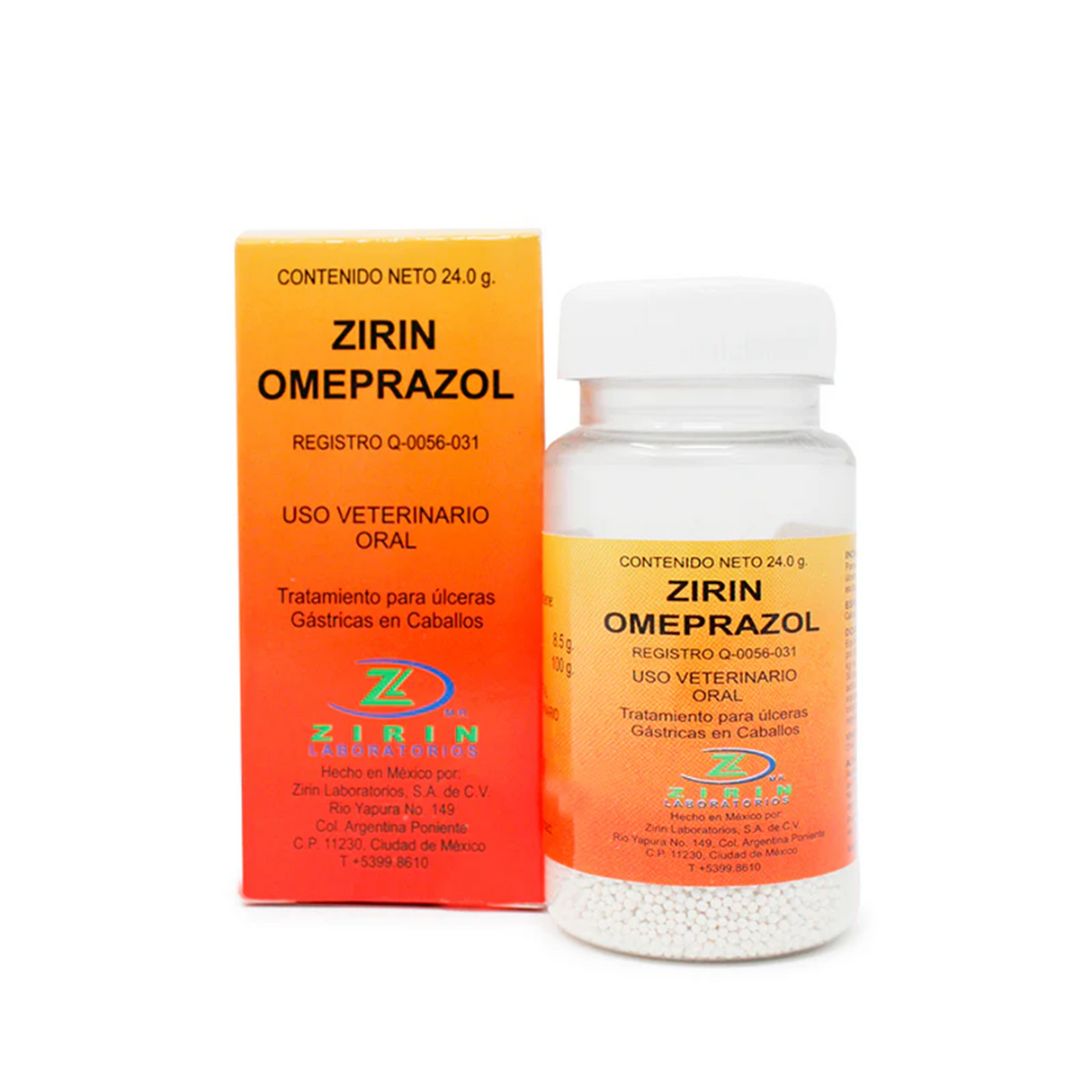 ZIRIN OMEPRAZOL 24.0 GRMS