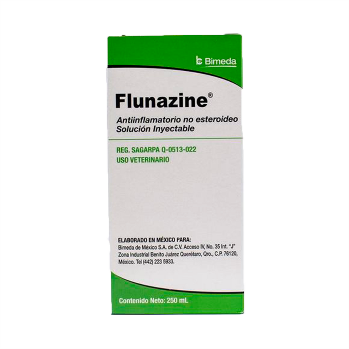 FLUNAZINE (MEGLUMINA DE FLUNIXIN 50 mg/ml)