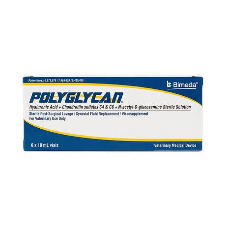 POLYGLYCAN 10 ML (50 mg HA/1000 mg Condritina/1000 mg Glucosamina) (RX)