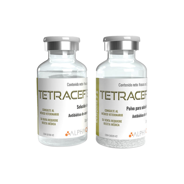 TETRACEF EQ 2 gr/10ml (CEFEPIME, CEFALOSPORINA DE 4A GENERACION) CAJA/5