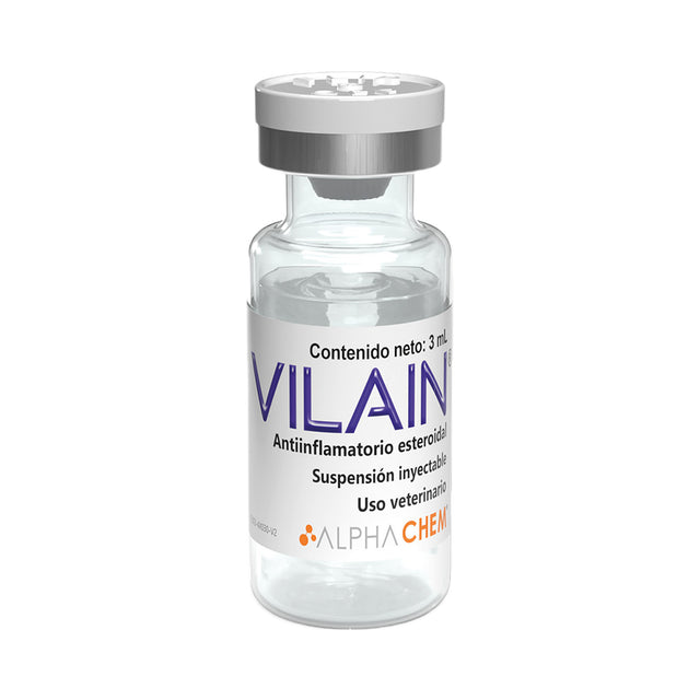 VILAIN 6 mg/ml (ACETONIDO DE TRIAMCINOLONA) CAJA CON 4 VIALS DE 3 ML