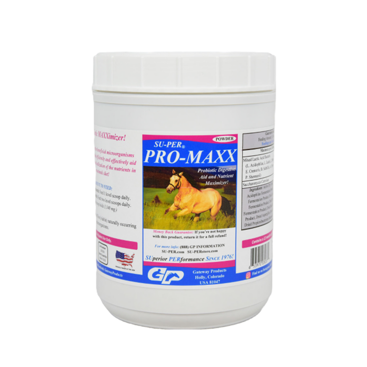 SUPER PRO-MAXX (PROBIOTICOS PARA CABALLOS)