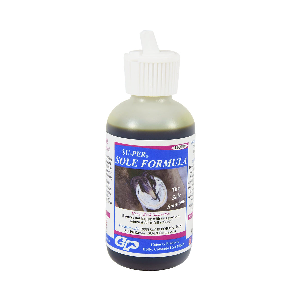 SUPER SOLE FORMULA 4 oz (Alivio a dolores por hematomas en las plantas de manos y patas)