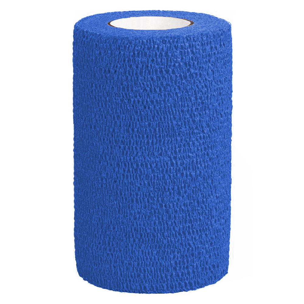 FLEXWRAP E-Z TEAR BANDAGE 4" BLUE (ASPEN)