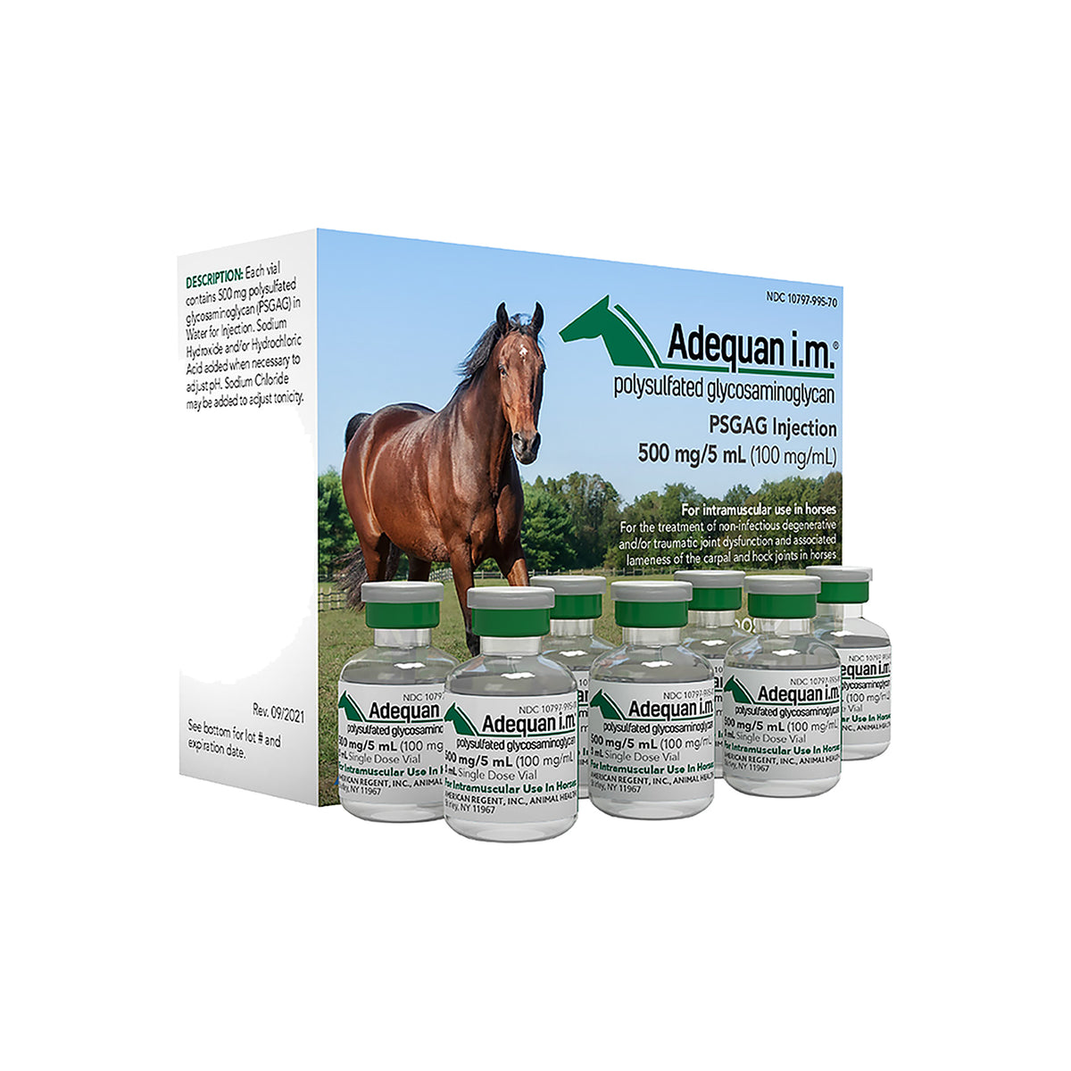 ADEQUAN I.M (PSGAG) 5 ml/500 mg (RX) (Venta x Unidad)