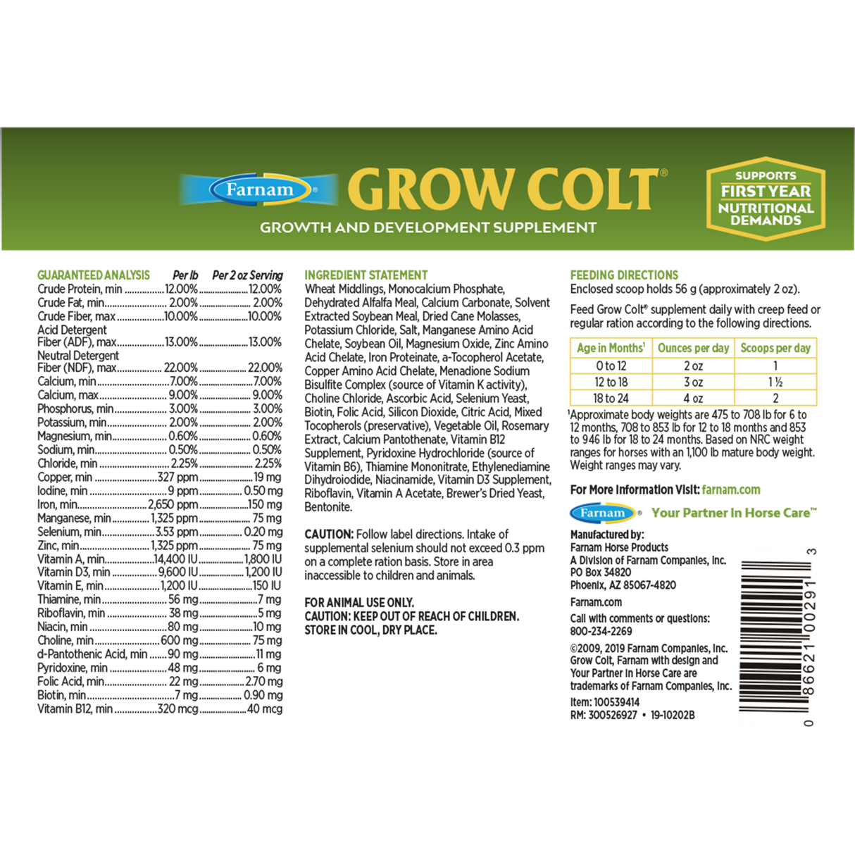 GROW COLT GROWTH + DEVELOPMENT