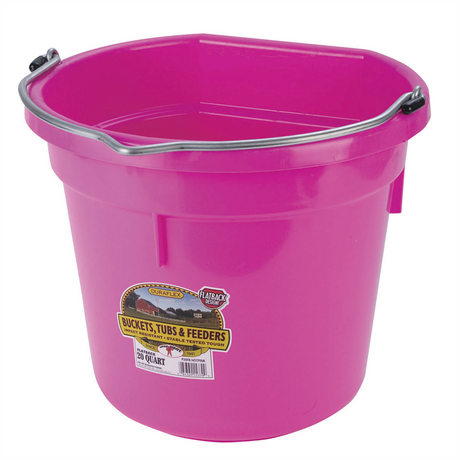 TINA LADO PLANO 20 QT FLAT BACK PLASTIC BUCKET