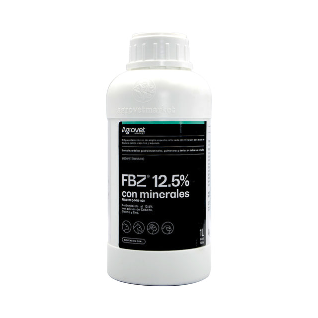FBZ 12.5% CON MINERALES SUSPENSION ORAL 1 LT