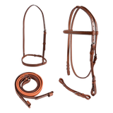JACKS RIENDAS BRIDA Y CABEZADA DE CARRERA ( RACE BRIDLE SET)