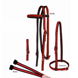 JACKS RIENDAS BRIDA Y CABEZADA DE CARRERA ( RACE BRIDLE SET)