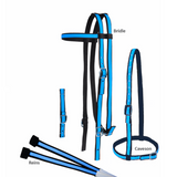 JACKS RIENDAS BRIDA Y CABEZADA DE CARRERA ( RACE BRIDLE SET)