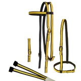 JACKS RIENDAS BRIDA Y CABEZADA DE CARRERA ( RACE BRIDLE SET)