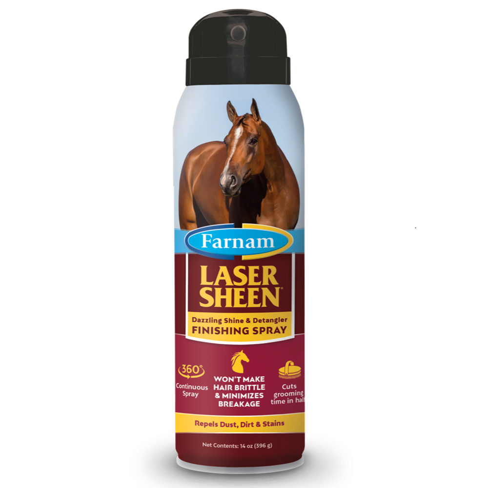 LASER SHEEN DAZZLING SHINE AND DETANGLER FINISHING SPRAY 14 OZ (DESENREDANTE)