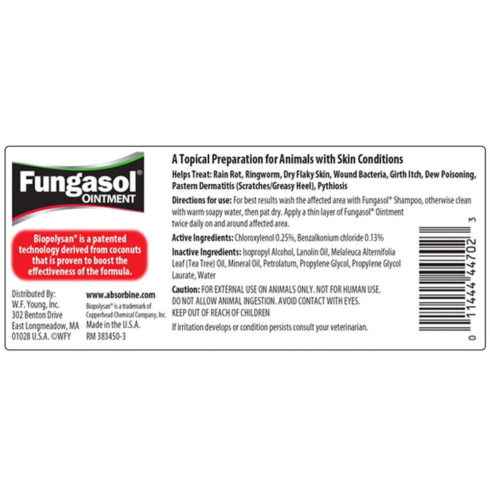 ABSORBINE FUNGASOL OINTMENT 13 OZ