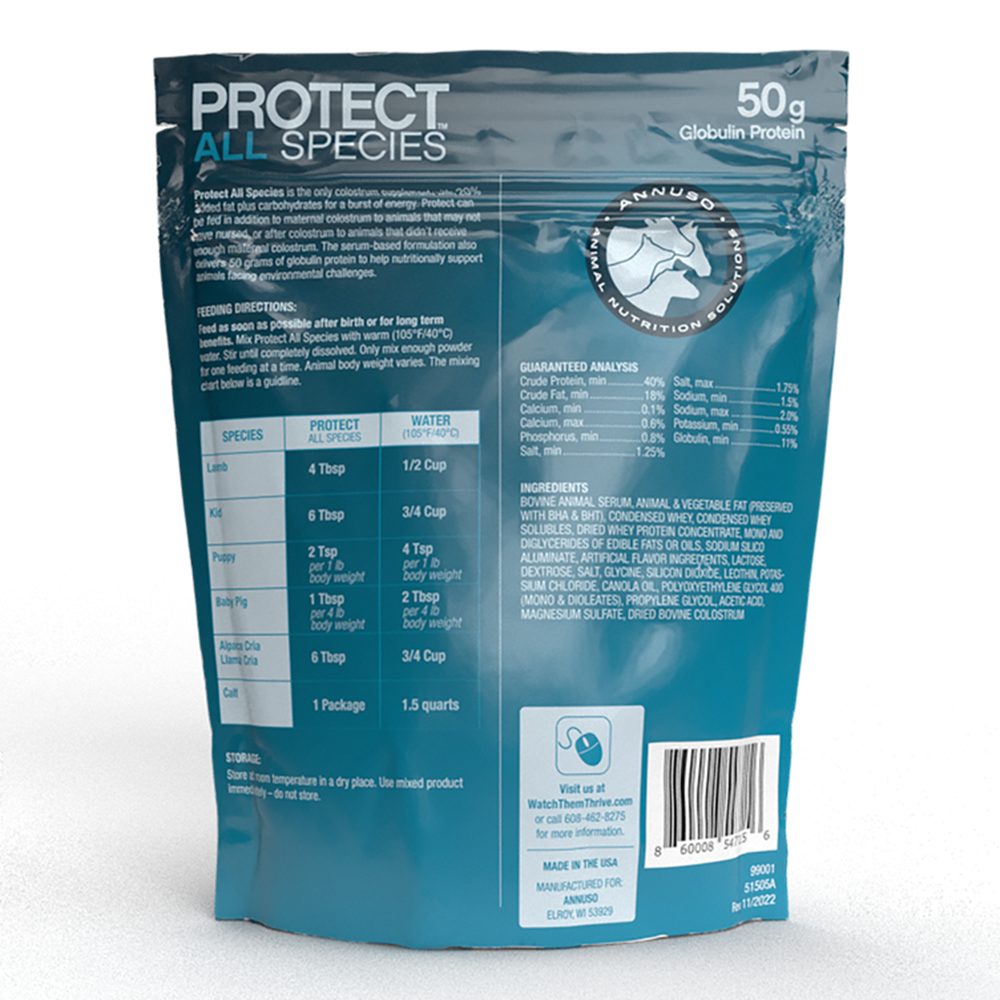 LIFELINE PROTECT ALL SPECIES COLOSTRUM SUPPLEMENT 1 LB (SUPLEMENTO DE CALOSTRO PARA TODAS LAS ESPECIES)