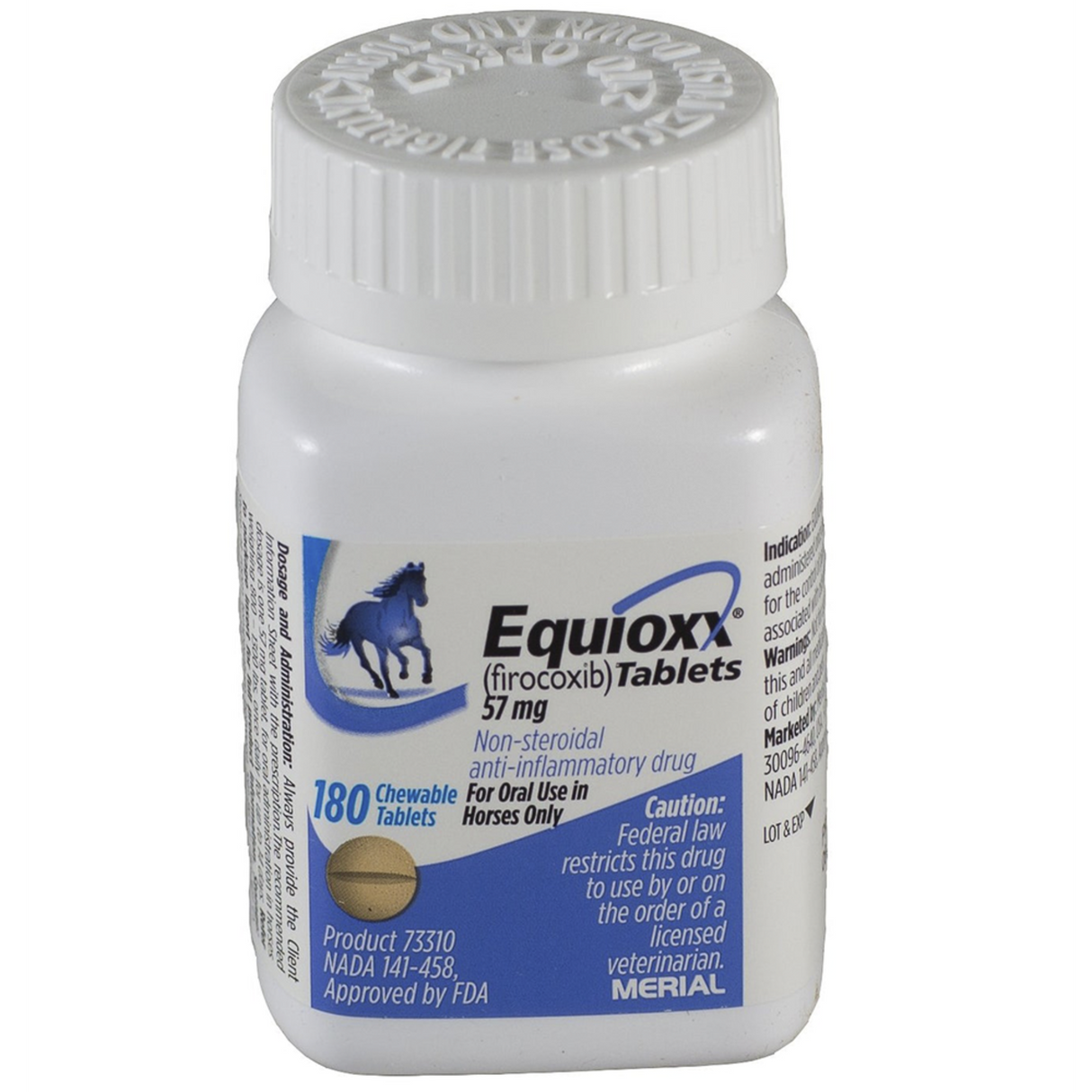 EQUIOXX TABLETAS 57 MGS (FIROCOXIB) 60 TABLETAS (RX)