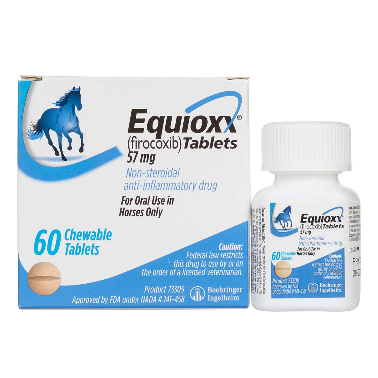 EQUIOXX TABLETAS 57 MGS (FIROCOXIB) 60 TABLETAS (RX)
